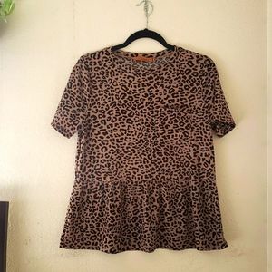 Peplum Top Size L